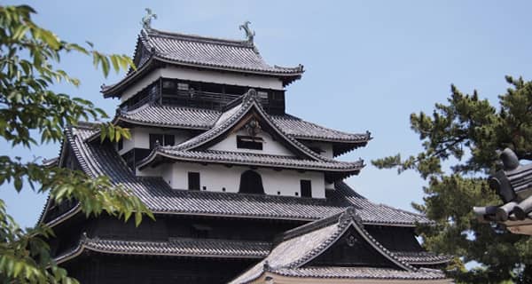 松江城の景色