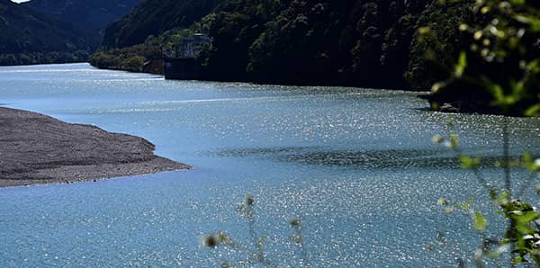 静岡県を流れる美しい天竜川